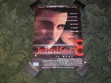 Original Video Store Promo Movie Poster ~ Jennifer 8 ~ Andy Garcia / Uma Thurman