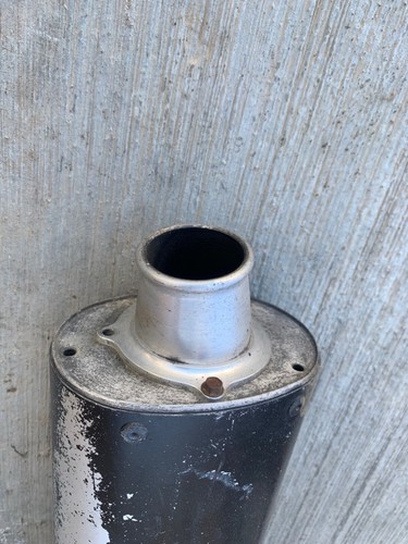 2018 00-24 DRZ400SM DRZ400S Exhaust Mid Pipe Can Muffler Slip On - Picture 3 of 8