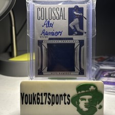 2023 National Treasures Alex Ramirez Colossal Material Signatures /99