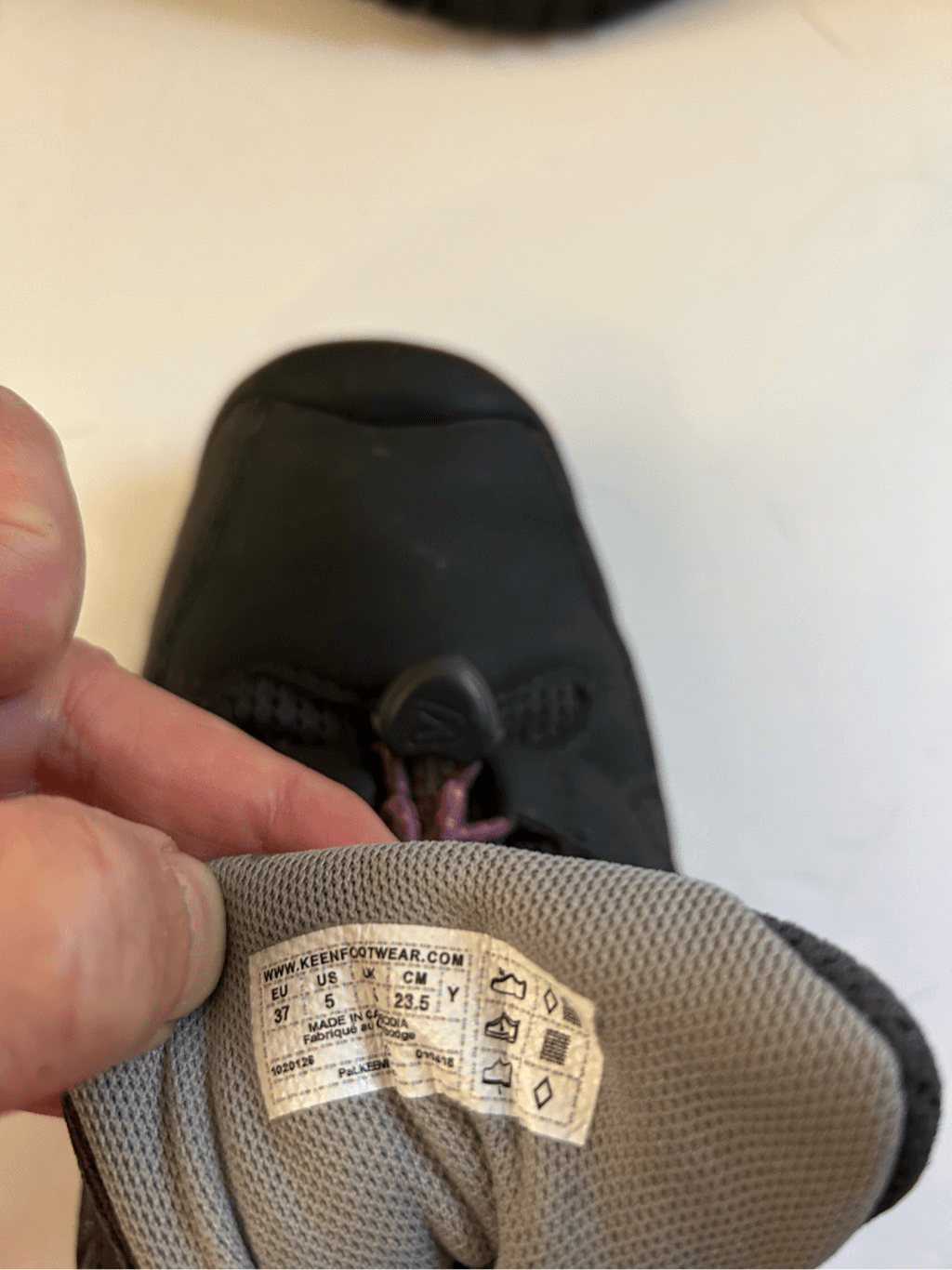 KEEN Scarpe da trekking appassionate giovani 5 donna 7 euro 37 nere viola