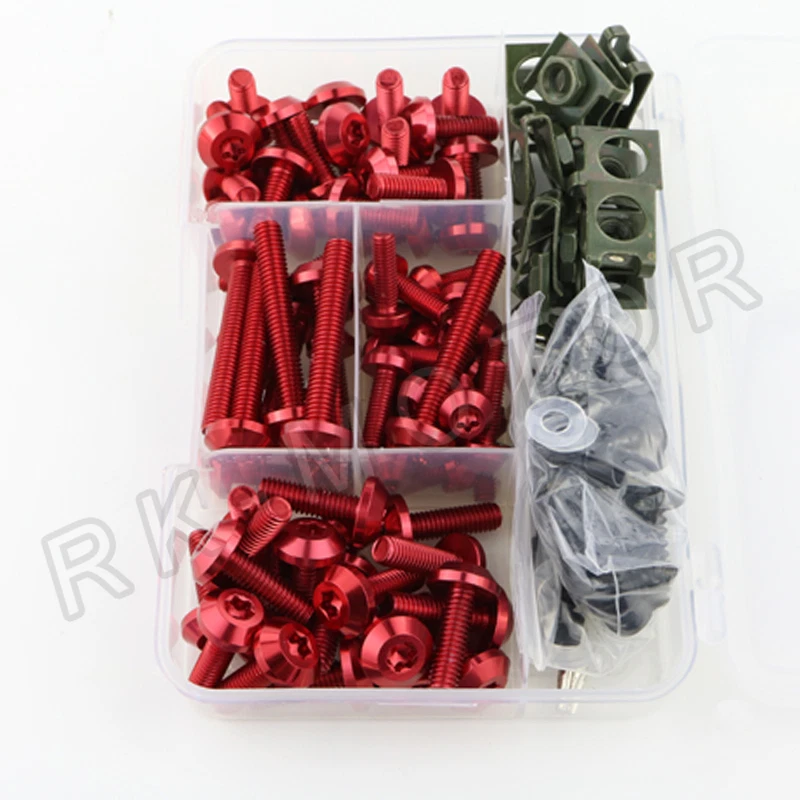 Juego completo de tornillos de perno de carenado CNC apto para Triumph Daytona 600 2002 2003 2004 Foto 4 de 4