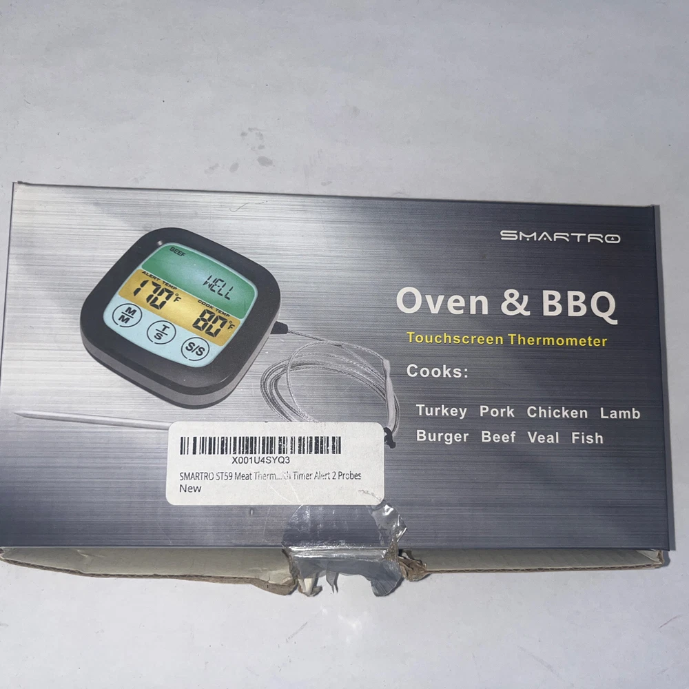Meat Thermometer Touchscreen