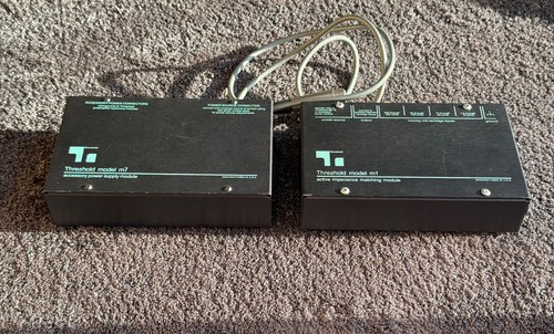 Threshold M1 Active Impedance Matching Module & M7 Power Supply - SERVICED - Picture 3 of 14