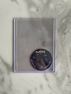 TAZO POKEMON EC1 #197 SHINY UMBREON 2023 Johto Peru Südamerika Flips Taps