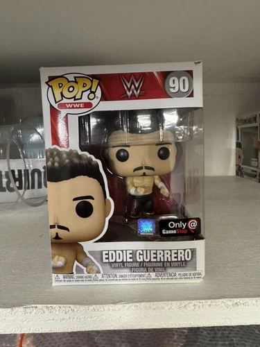Funko Pop! Vinyl: WWE - Eddie Guerrero (Metallic) - GameStop (Exclusive) #90