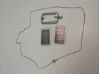 2 JM Johnson Matthey Assayers & Refiners 5 Grams 999 Fine Silver-Sterling Chain