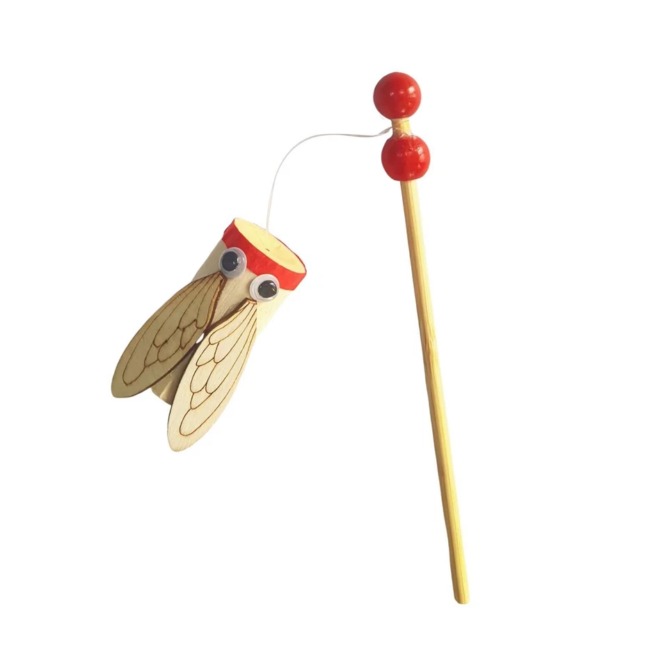 Traditional Chinese Wood Cicada Toy Science Experiment Enhances Hand on Skills
