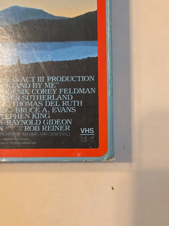 Stephen King's Stand By Me VHS 1987 RCA River Phoenix Pre-owned  - Image 4 of 4