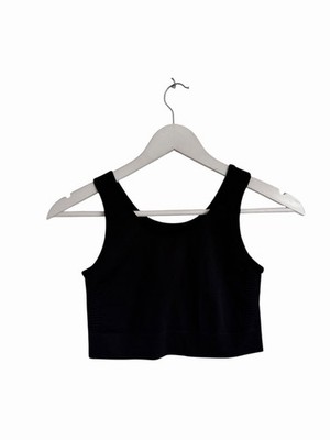 Rick Owens schwarz Tank Weste Active Strick BH UVP 365 £ Größe XS 6 8