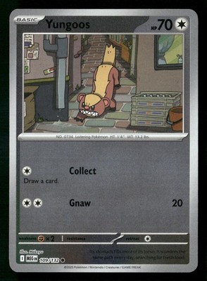 Yungoos Common ME01: Mega Evolution 109/132 NM