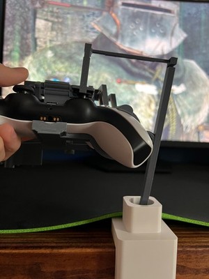 Analog Stick Stabilizer Bowl for One-handed Controller Adapter | Desk/Cup Mount