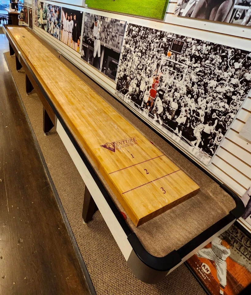 Shuffleboard Table Venture 22' 二手 - 2 件上衣 - 游戏室商店 07004 — 第 4/4 张图片