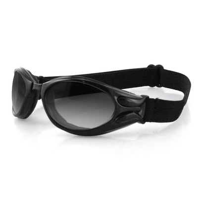 Bobster BIGN001 Igniter Compact Goggles w/ Gloss Black Frame & Clear