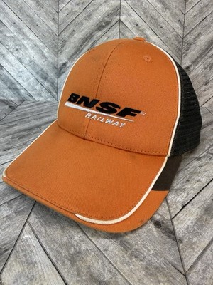 Burlington Northern Santa Fe Railway Cap Hat Trucker Mesh