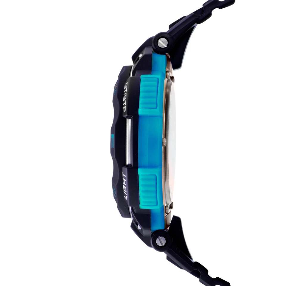 Reloj digital Limit Active 50 mm redondo azul para hombre con correa azul Foto 4 de 4