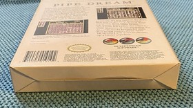 Vintage Pipe Dream NES CIB 1990 Oval Seal REV-A Stamp 00726 Manual NES-4P-USA