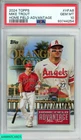 2024 TOPPS HOME FIELD ADVANTAGE MIKE TROUT #HFA8 ANGELS PSA 10 GEM MT