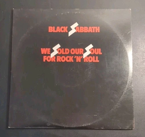 Black Sabbath We Sold Our Soul For Rock 'N' Roll 2 LP - Vintage, 1976 - 2BS 2923