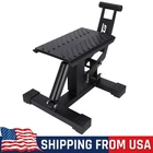 Motorcycle Dirt Bike Stand 1000Lbs Lift Jack Height Adjustable Repair Stand