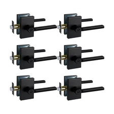 NEWBANG Long Plate Bed and Bath Room Door Lever for Privacy Bathroom and Inte...