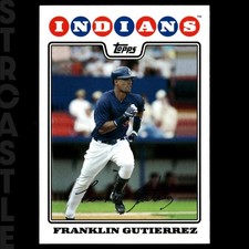 Franklin Gutierrez 2008 Topps #426 Cleveland Indians ⚾ Baseball Card