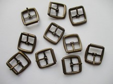Brass buckles x 10