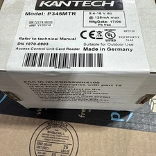 New Kantech P345MTR  Multi-Technology  w/ ioProx Smartcard Proximity Reader