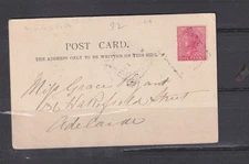 SOUTH AUSTRALIA,WILGENA squared circle,1910 ppc NSW National Park,In The Shadows