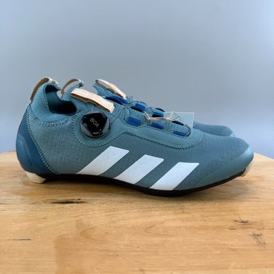 Adidas x The Parley Road Shoe BOA Cycling Shoes Mens Size 8.5 Emerald Green