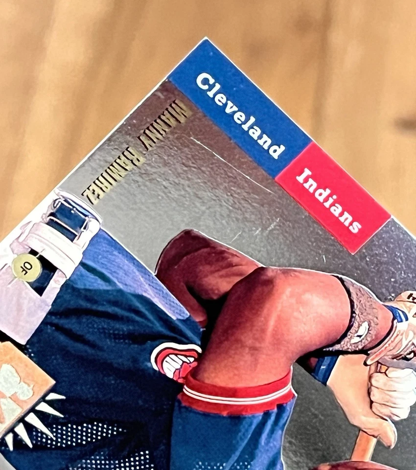 Manny Ramirez 1993 Upper Deck SP Foil RC - Cleveland Indians #285 NM-MT+ - Image 4 of 4