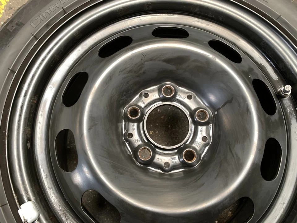 4 Orig BMW Winterräder Styling 12 195/60 R16 89H 1er F40 6864660 3012 - Bild 4 von 4