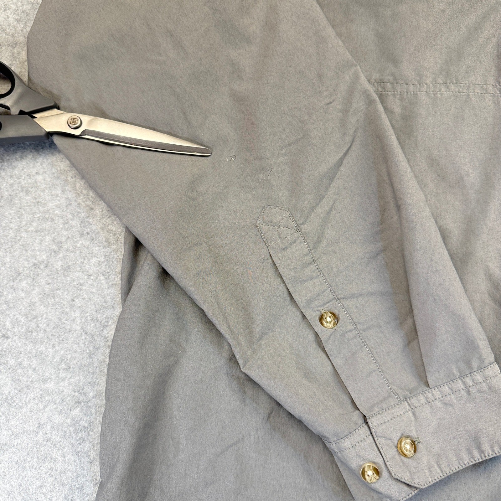 Patagonia Fishing Shirt Mens 2XL Gray Gorpcore Hiking Casual *Read thumbnail 7