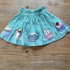 Mini Boden Dessert Embroidered Skirt 5-6 Years Old