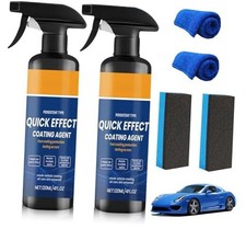 2PCS Advanced Car Quick-Acting Coating Agent Spray, Car Coating Spray, Quickly