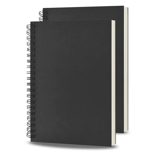 Spiral Notebooks Journal 8.5” x 11”, 2 Pack A4 Large Note Book for Women & Me... - Picture 1 of 6