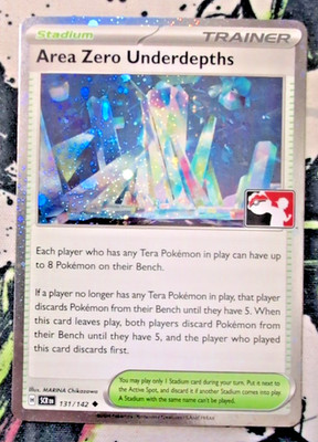 Area Zero Underdepths 131/142 Holo Pokemon Play! Prize Pack Series 6/7