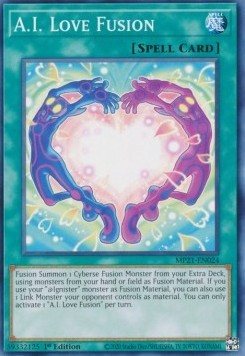 YuGiOh A.I. Love Fusion MP21-EN024 Common Englisch Neu 1st
