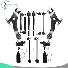 14x Front Lower Control Arm Ball Joint Tie Rod Ends For 2007-2011 Toyota Camry