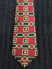 CHRISTIAN DIOR Monsieur Vintage Men Silk Tie Made in USA