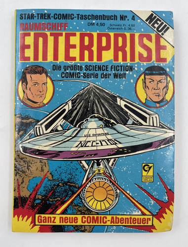 Star Trek "Raumschiff Enterprise" German Language Marvel Comics • Condor 1981