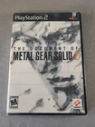 The Document of Metal Gear Solid 2, PS2, Brand New & Sealed!