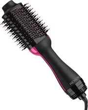 Revlon Pro Collection Salon One Step Hair Dryer & Volumizer Brush Black/Pink
