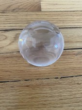Contact Juggling Ball Acrylic, CLEAR, 76mm - Trick