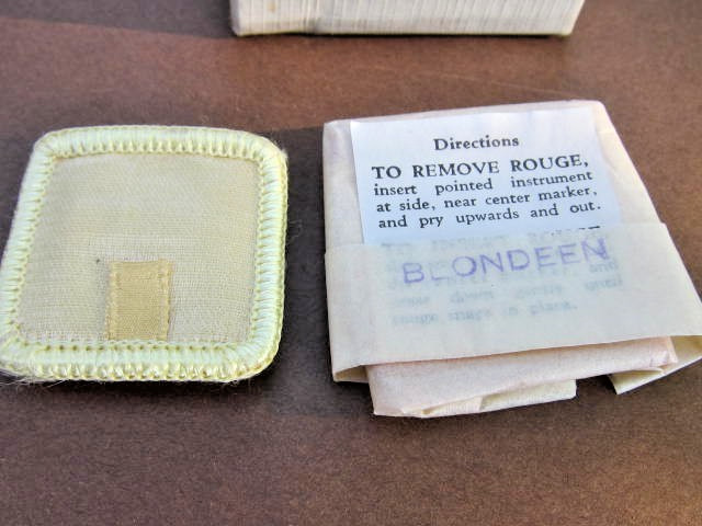 EX RARE Max Factor Rouge Refill for Double Vanity Blondeen In Original Box