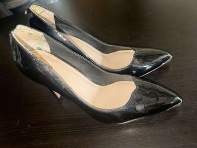 Ted Baker Izibela Black Patent Leather Heels Women's Size 37