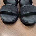 Sketchers Foamies Sandals Black Womens 9.4 Glam Vibe Enchant — photo 5