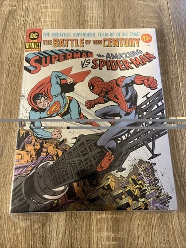The Battle Of The Century Superman Vs The Amazing Spiderman 24.99 Facsimile Foil