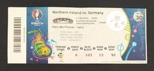 TICKET UEFA Euro 2016 Northern Ireland - Deutschland Germany # Match 30 # 92