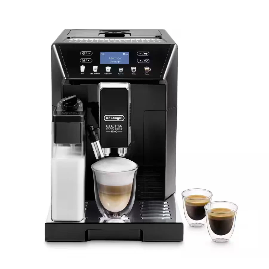 De'Longhi Kaffeevollautomat ECAM46.860.B Eletta Cappuccino Evo Schwarz