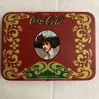 Vintage Coca-Cola Playing Cards Double Deck in Tin Victorian Lady 1 Pack Sealed